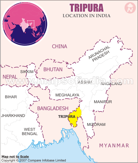 tripura-location-map