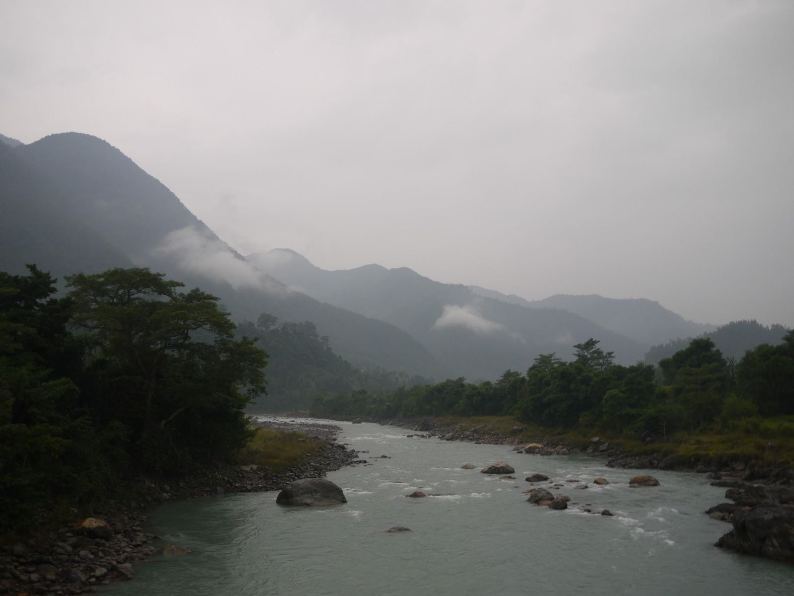 加德滿都到波卡拉路上必經過的河流－Marsyangdi