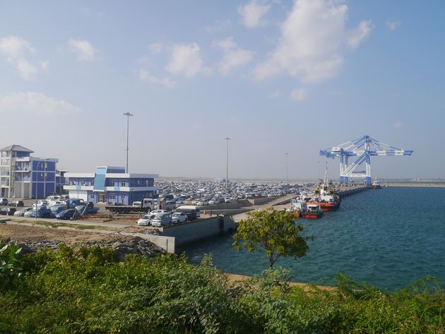 漢班托塔港成為中國投資興建的項目